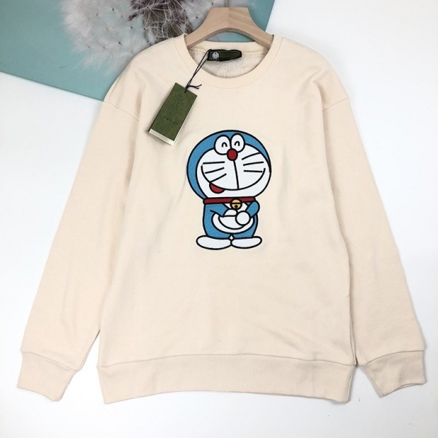 Battle for Gucci x Doraemon Replica ★Collaboration★ Cotton Hoodie gup98870
