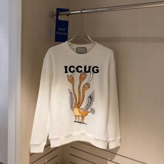 New Spring Items [Gucci] Freya Hartas ICCUG Copy Print Hoodie guq49627