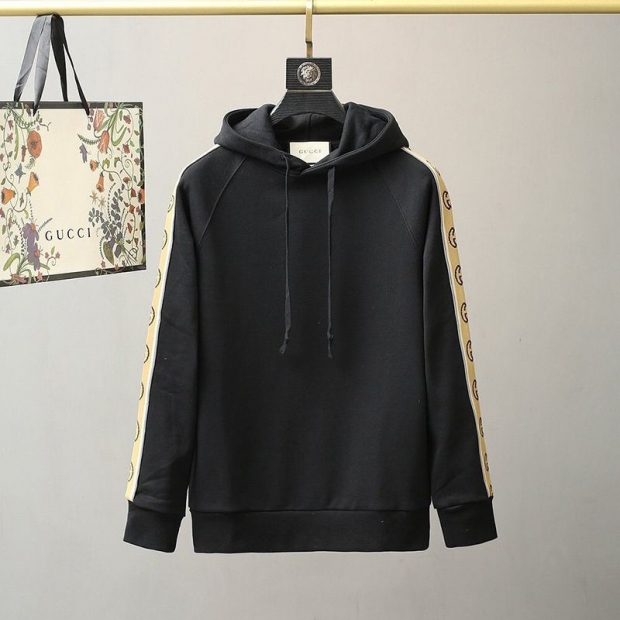 Competition for Gucci Cotton Jersey Hooded Sweatshirt Replica gun77422
