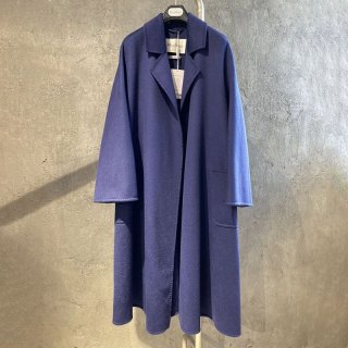 21-22AW Max Mara Cashmere Coat Replica Blue mav07145