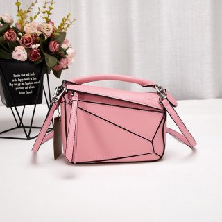 [Limited Edition Color] Loewe Shoulder Bag Replica Soft Grain Calf Puzzle Mini Handbag loz89727
