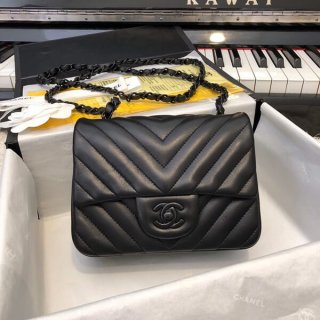 Very popular! Chanel replica mini flap bag chain bag shb24961