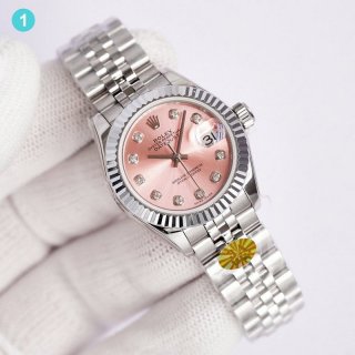 Very popular Rolex replica watch Datejust ladies 28mm 4 colors roh74560