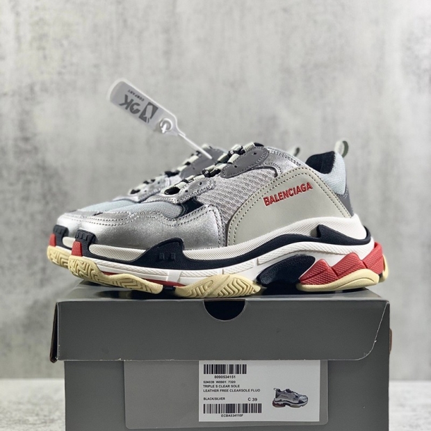 Tracked shipping Balenciaga Triple S Replica Sneakers Triple Sole bae25599