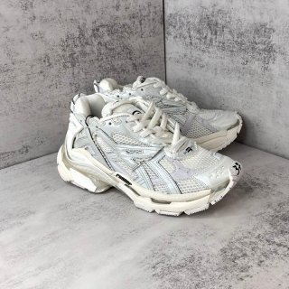 Very popular: Balenciaga replica sneaker runner, women's lace-up 656063W3RA19000