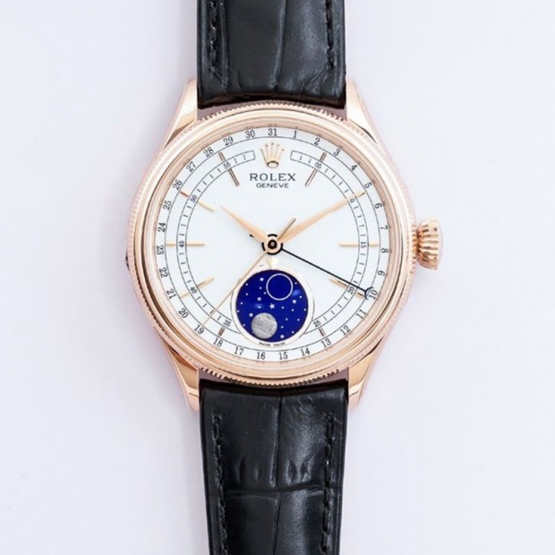 Competition Rolex Watch Replica Cellini Moonphase 50535 Datejust rov88560