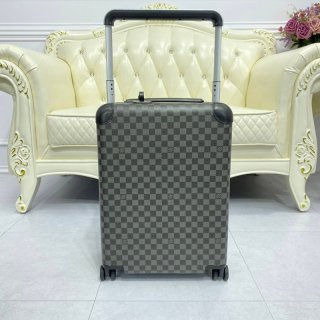 Classic Louis Vuitton Suitcase Replica Horizon 50 Damier Black N23209