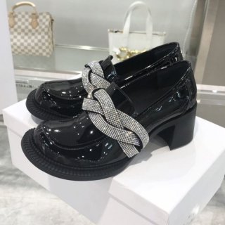Love at first sight? Maison Margiela Mary Jane Pumps Replica Polished Leather MAM97437