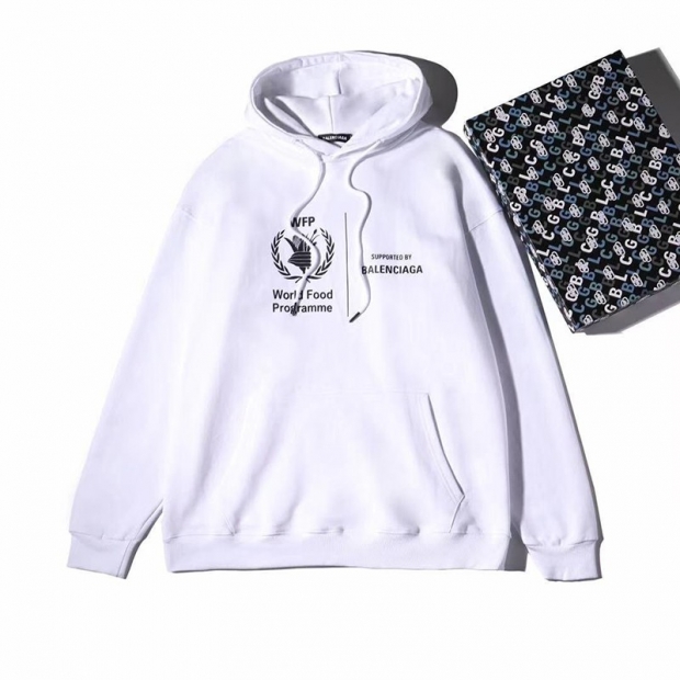 Free shipping★Balenciaga Replica WFP Hoodie White Parka baq62728