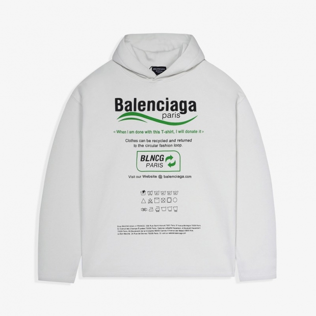 Love at first sight? Balenciaga hoodie replica ★ Vintage jersey hoodie 662424TKVF89085