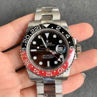 21AW New Rolex GMT Master II Replica Automatic Men's Black Diameter 40mm 116710BLNR