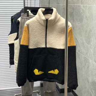 Want it? Super limited edition? Fendi jacket replica logo zip up feh96172