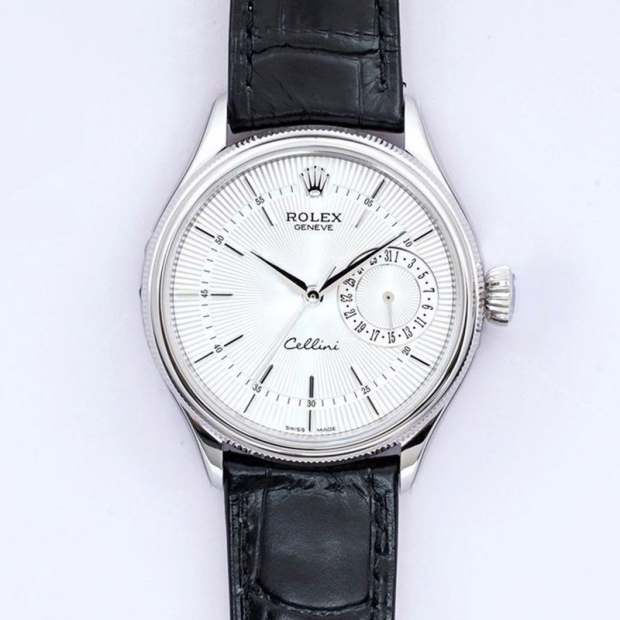 Eye-catching color Rolex watch replica Cellini Date Datejust 50519