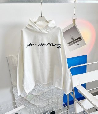 MM6 Maison Margiela Hoodie Fake Hoodie Sweatshirt Logo Mah98210