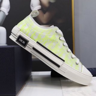 Rare color Dior B23 low top sneakers replica ★ Oblique canvas dep50395
