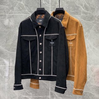 Popular Fendi reversible silk satin bomber jacket replica in 2 colors feo44905