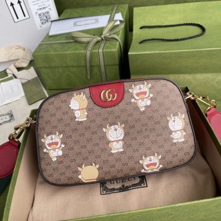 Doraemon x Gucci Replica Print GG Body Bag 2021 Pop-up gux84236 Sold Out