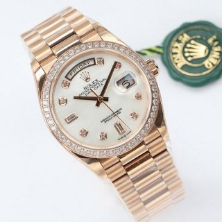 ★Popular in Japan! Rolex Day-Date White 36mm Replica Watch rou61653