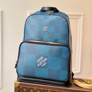 Domestic shipping Vuitton backpack replica Damier Graphite Canvas Marine N50008