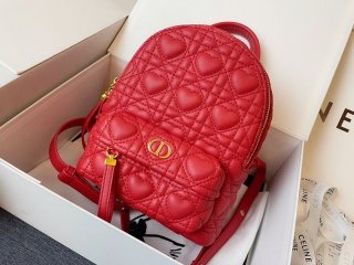 21 New Dior Backpack Replica Cannage Leather Mini Backpack M9222UNGH_M35R