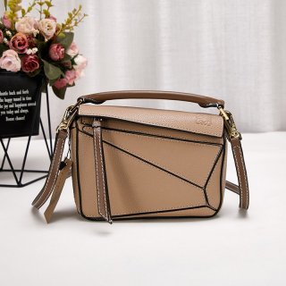 Loewe Shoulder Bag Replica Soft Grain Calf Puzzle Mini Handbag loa85520 Sold Out