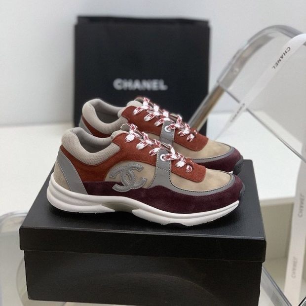 [Classic Popular] Ele-cute light pink? Super limited edition? CC sneakers fake shz57810
