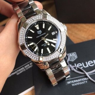 [Not available in Japan] TAG Heuer Aquaracer Replica Quartz Black Dial Stainless Steel WAY131E.BA0913