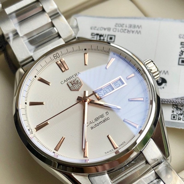 Tag Heuer Carrera Replica Automatic Stainless Steel Men's Watch WAR201A.BA0723 TAx78485