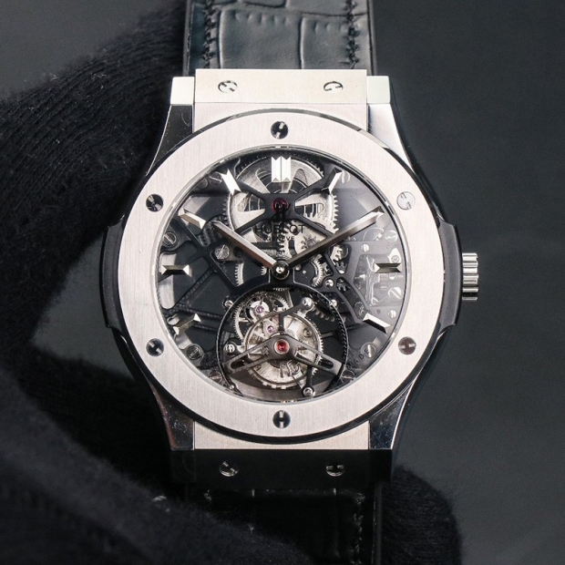 ★Tax/Shipping included★Hublot Replica Classic Fusion Tourbillon Titanium huj10210