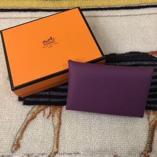 Hermes Calvi Replica Duo Coin Case he19112