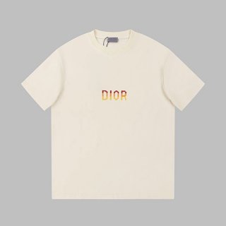Cute Dior T-shirt replica terry cotton der22299