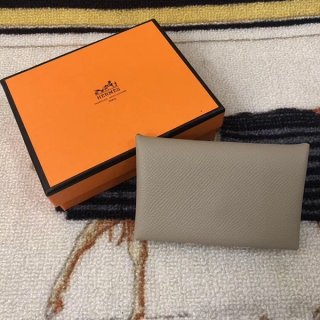 Hermes Calvi Replica Duo Coin Case he19110