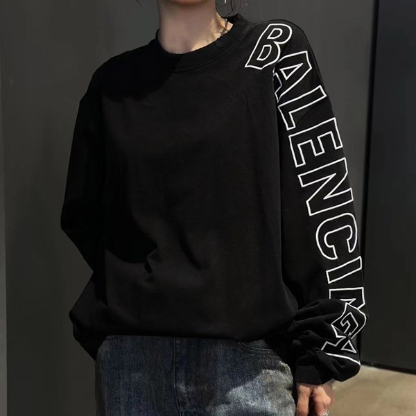 Balenciaga fake sweatshirt/trainer black baq59223