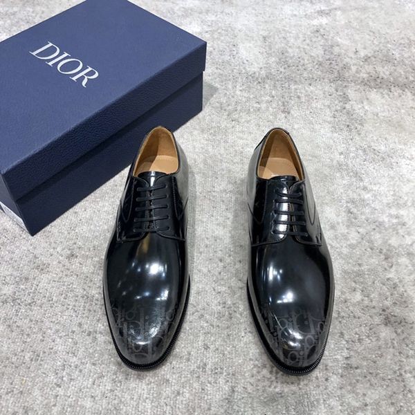 Extremely eye-catching! Dior leather loafers replica dep60073