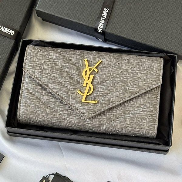 Immediate delivery Saint Laurent Large Flap Wallet Replica San10995