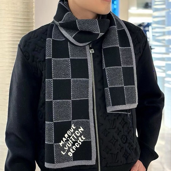 New design Louis Vuitton scarf Damier Heritage replica M90776