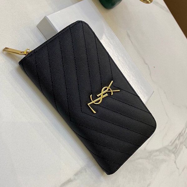 Secured Yves Saint Laurent Women's Replica Round Zip Wallet Sav46844
