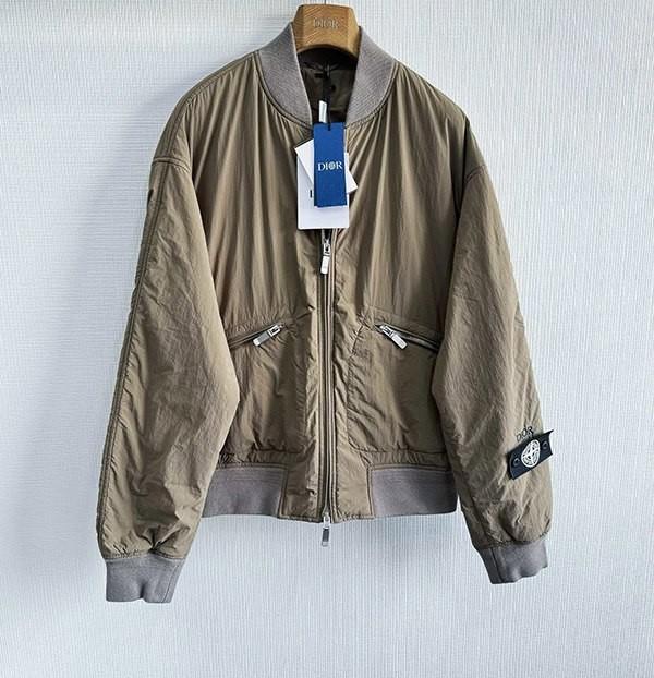 Dior AND STONE ISLAND Replica Bomber Jacket dex42807