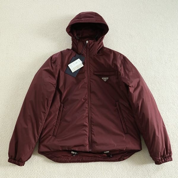 Free shipping Prada nylon puffer jacket replica put78809