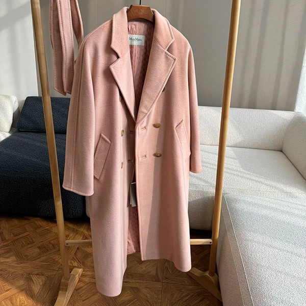 Very popular! Max Mara replica ◆ 101801 Icon Coat Madame ◆ Belted wool and cashmere coat map46037