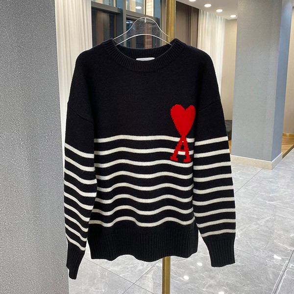 AMI DE COEUR Crew Neck Sweater Replica amf34705