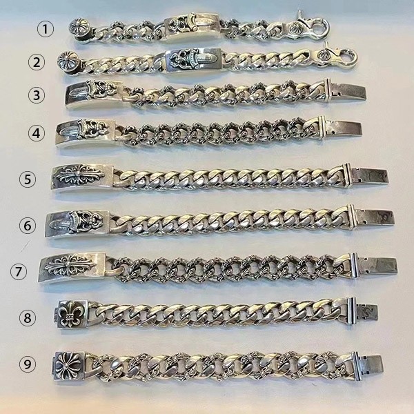CHROME HEARTS COPY CH PLUS/FANCY LINK BRACELET KUJ96669