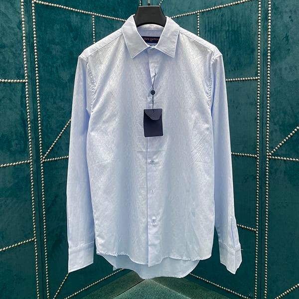 I definitely want it! Louis Vuitton Long Sleeve Slim Shirt Replica vug17778