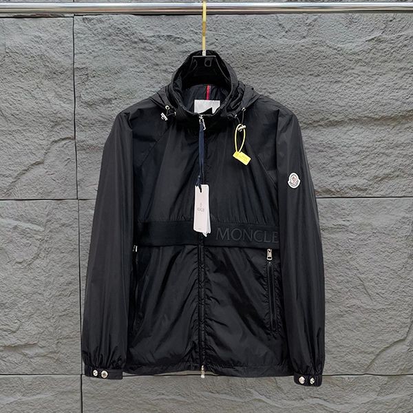 Stylish? Moncler "Joly" Replica Nylon Jacket Black moe59937
