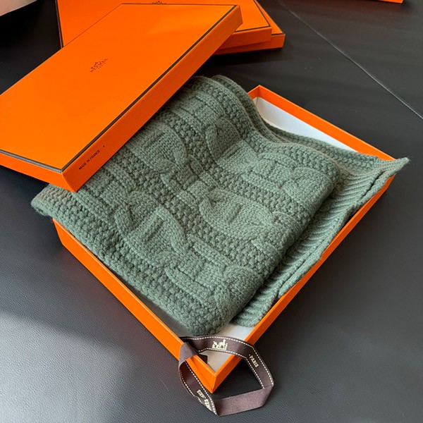 Hard to find Hermes replica knitted scarf "Tori-Maillon" erq83868