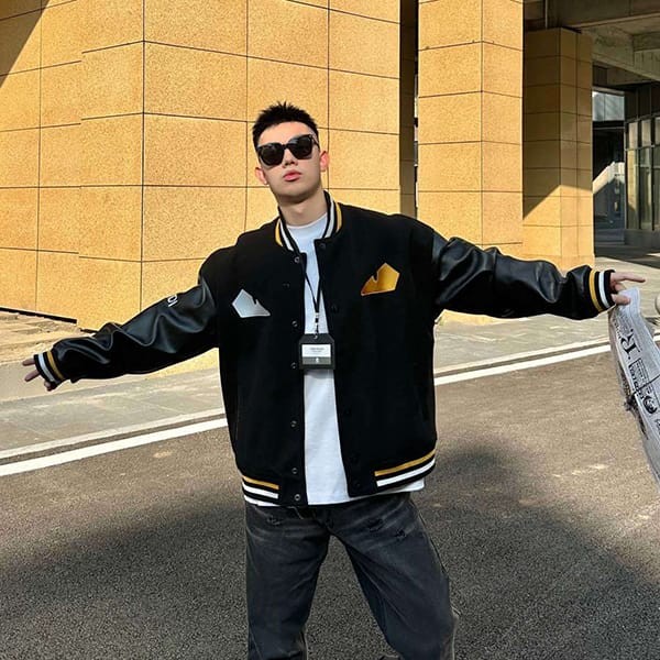 Hard to find Fendi replica BOMBER JACKET feu36959