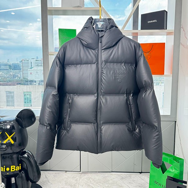 Prada Replica Technical Fabric Down Jacket put32642