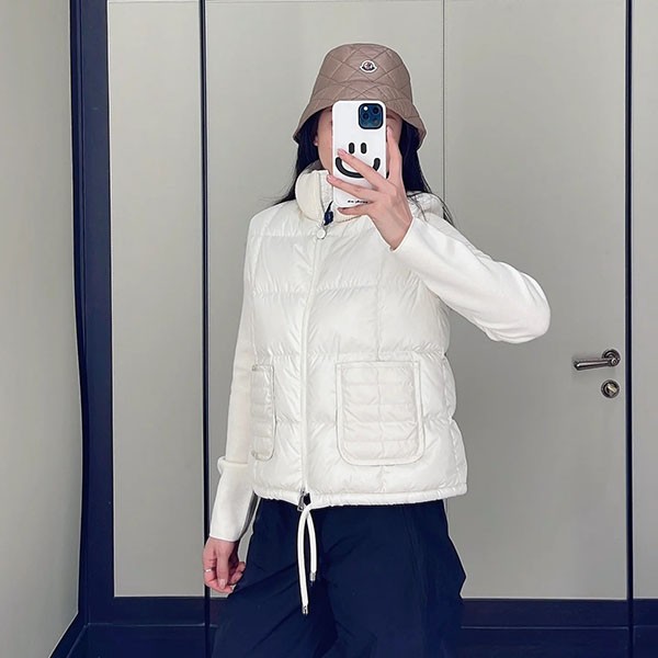 《Moncler replica》Popular★Zippered quilted wool cardigan mog94391