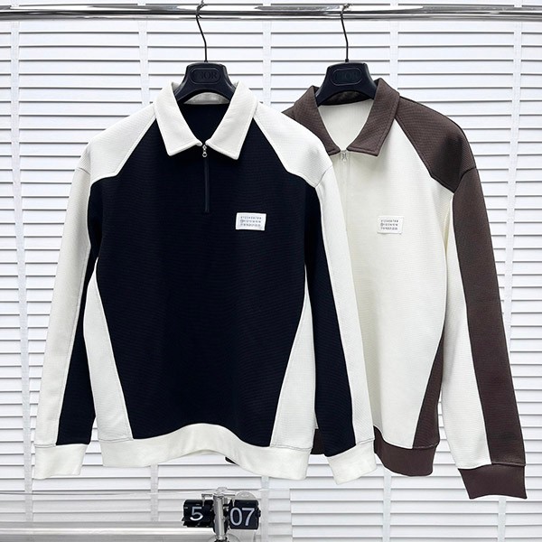 Maison Margiela Replica Zip Driver's Knit 2 Colors Mag78176