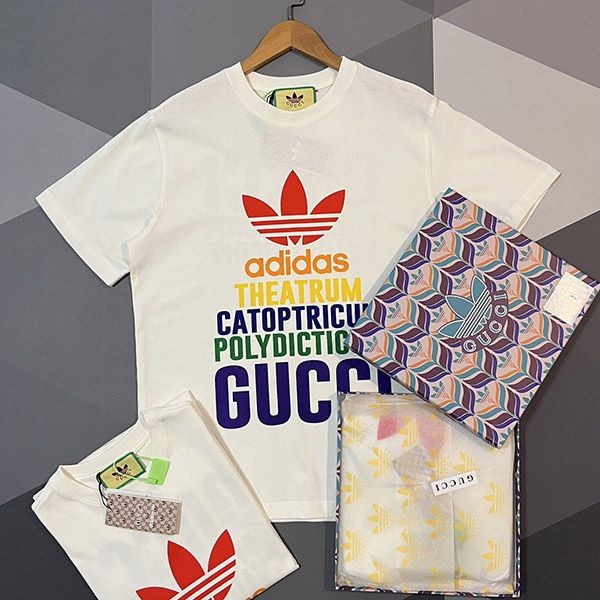 Recommended adidas x Gucci cotton jersey T-shirt guw27024